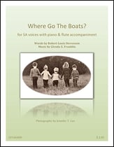 Where Go The Boats? SA choral sheet music cover